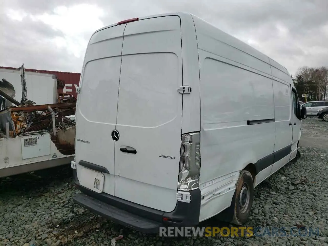 4 fotografías del automóvil dañado W1W40CHY2MT053031 MERCEDES-BENZ SPRINTER 2021