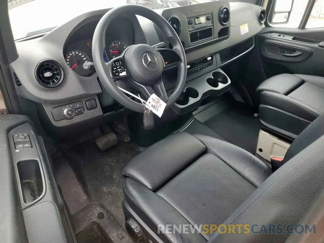 8 fotografías del automóvil dañado W1W4DBHY9MT076658 MERCEDES-BENZ SPRINTER 2021