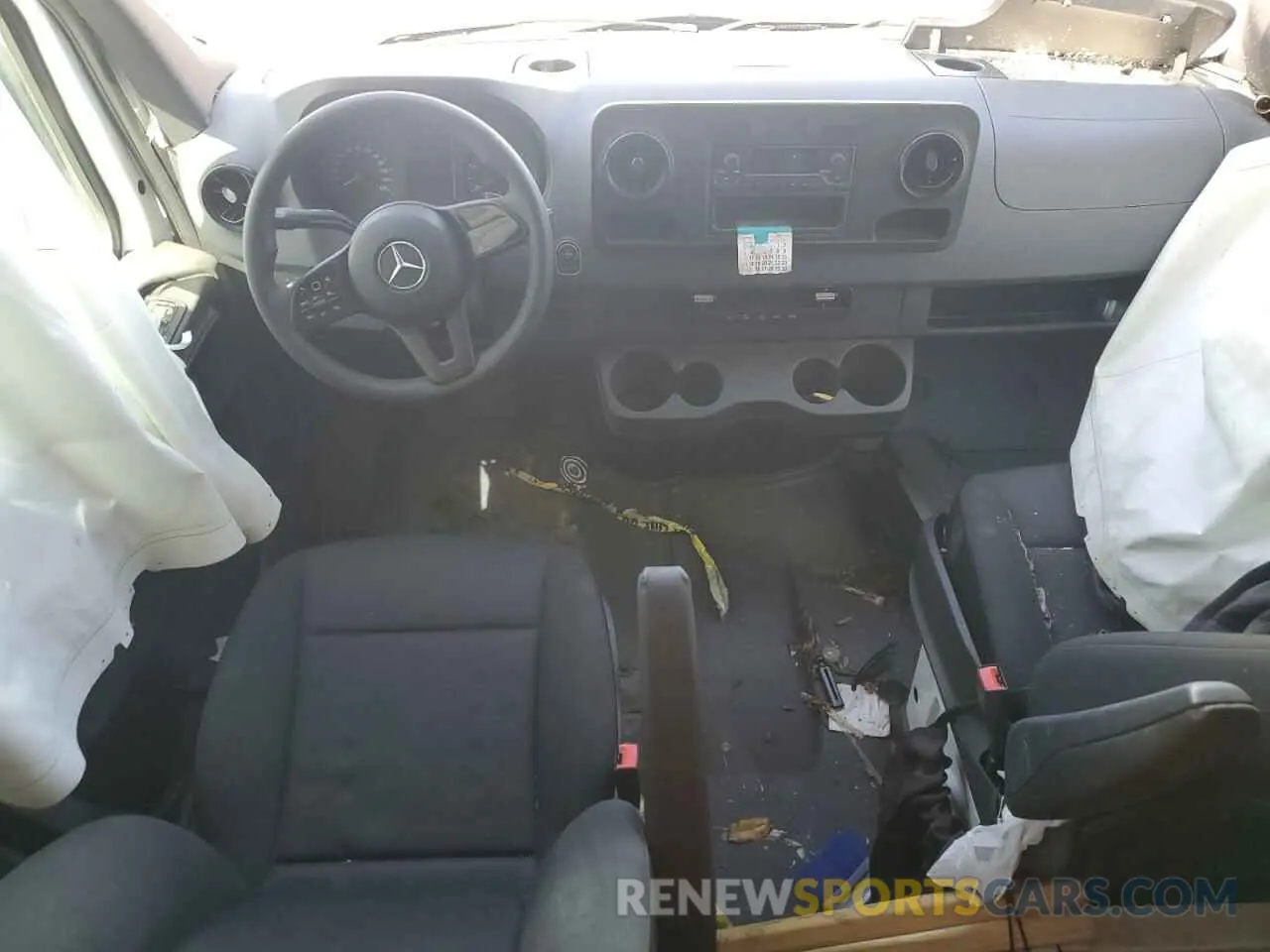 8 fotografías del automóvil dañado W1W4DCHY1MT051078 MERCEDES-BENZ SPRINTER 2021