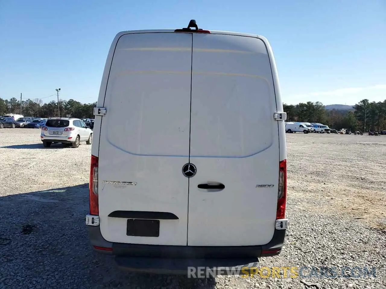 6 fotografías del automóvil dañado W1Y40CHY1MT061774 MERCEDES-BENZ SPRINTER 2021