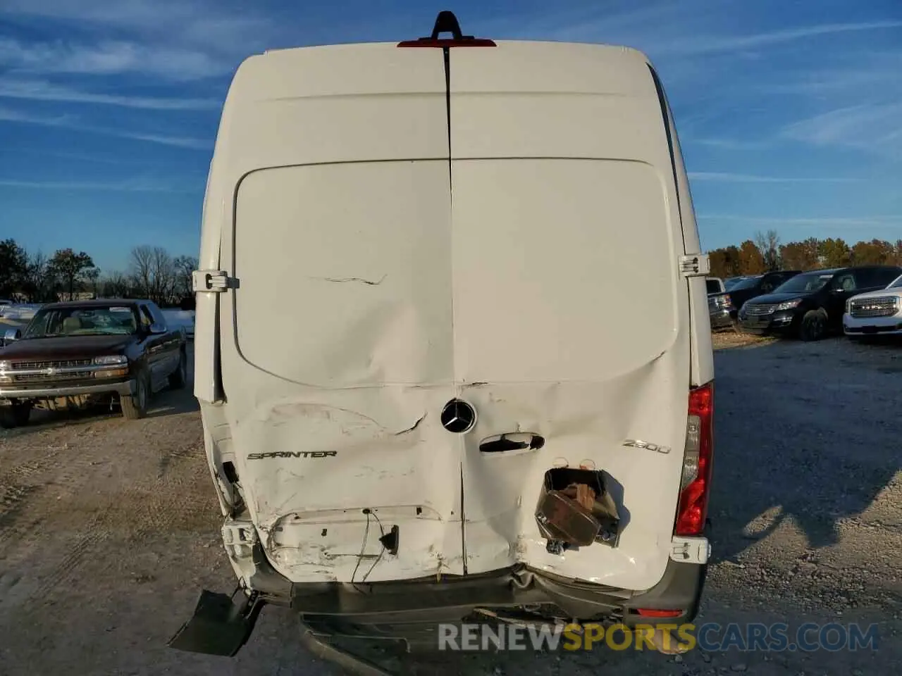 6 fotografías del automóvil dañado W1Y40CHY7MT062069 MERCEDES-BENZ SPRINTER 2021