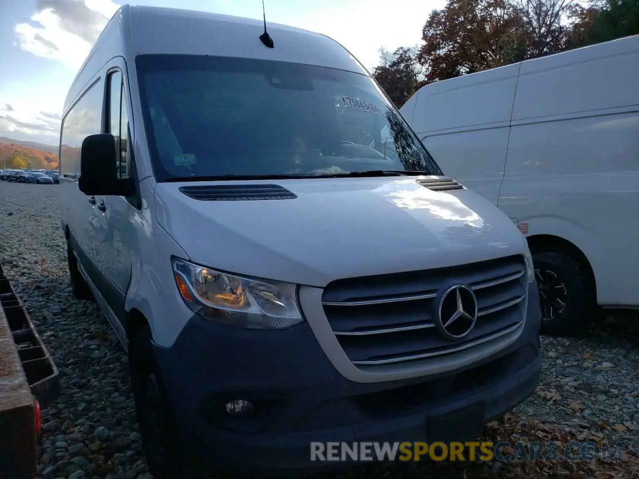 4 fotografías del automóvil dañado W1Y4DCHY8MT048394 MERCEDES-BENZ SPRINTER 2021