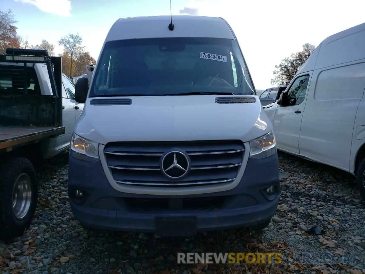 5 fotografías del automóvil dañado W1Y4DCHY8MT048394 MERCEDES-BENZ SPRINTER 2021