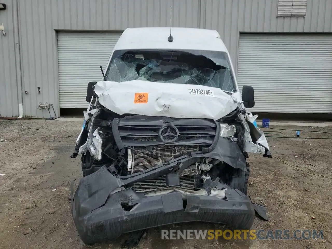 5 fotografías del automóvil dañado W1Y4EBHY6MT061393 MERCEDES-BENZ SPRINTER 2021