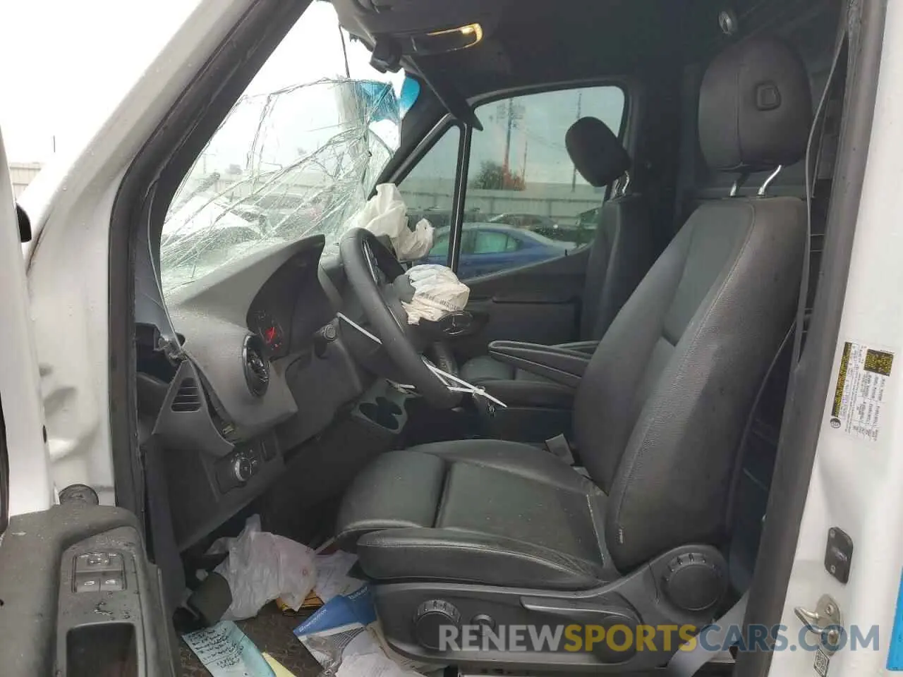7 fotografías del automóvil dañado W1Y4EBHY6MT061393 MERCEDES-BENZ SPRINTER 2021