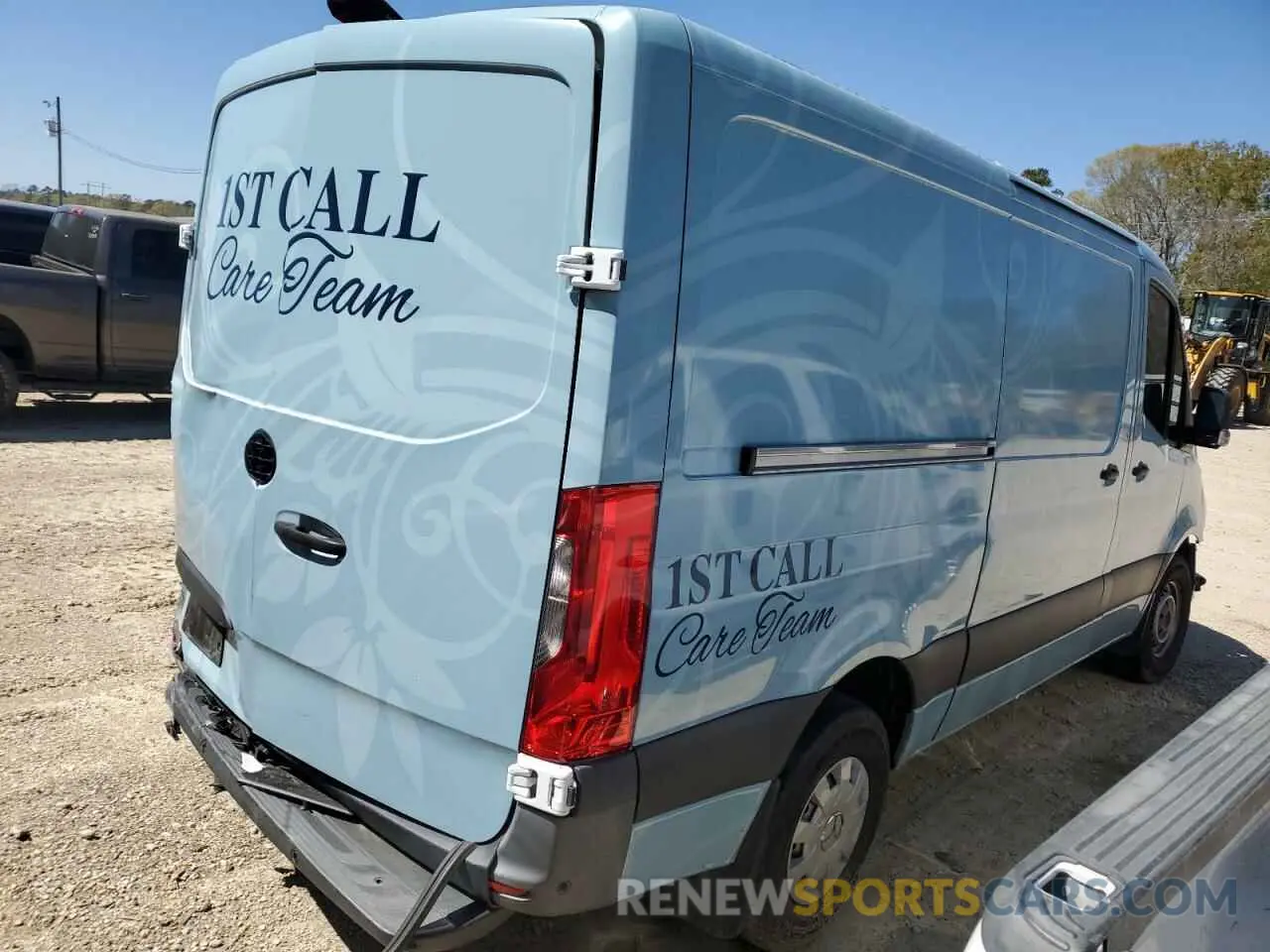3 fotografías del automóvil dañado W1Y4EBHY9MT073313 MERCEDES-BENZ SPRINTER 2021