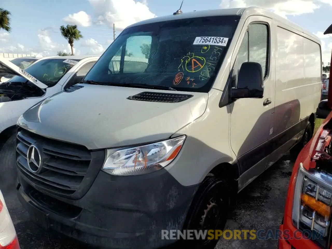 1 fotografías del automóvil dañado W1Y70BGY0MT066375 MERCEDES-BENZ SPRINTER 2021