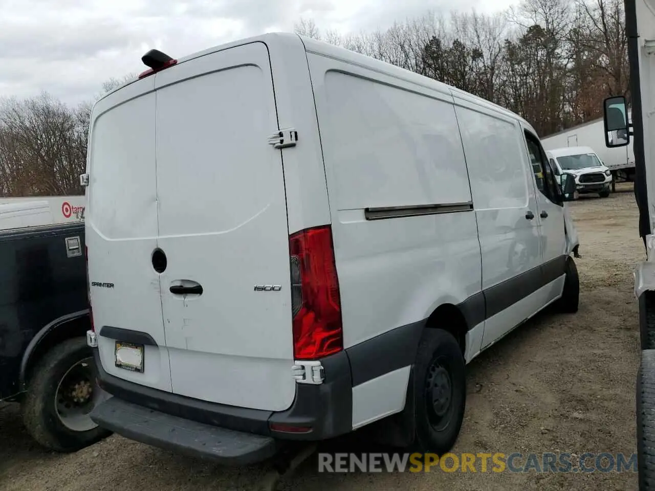 3 fotografías del automóvil dañado W1Y70BGY4MT063964 MERCEDES-BENZ SPRINTER 2021