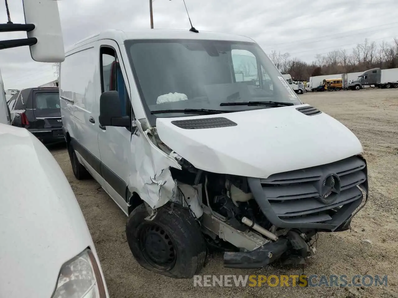 4 fotografías del automóvil dañado W1Y70BGY4MT063964 MERCEDES-BENZ SPRINTER 2021