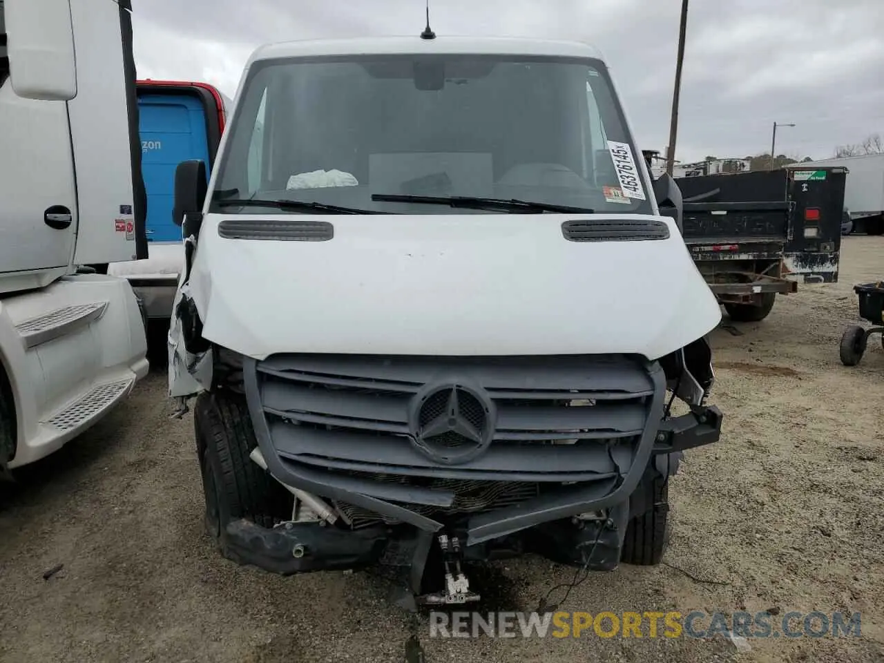 5 fotografías del automóvil dañado W1Y70BGY4MT063964 MERCEDES-BENZ SPRINTER 2021