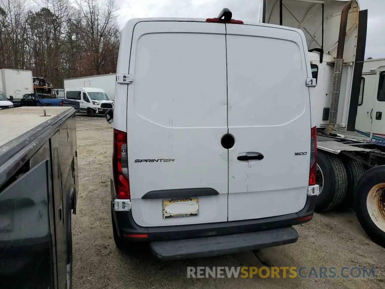 6 fotografías del automóvil dañado W1Y70BGY4MT063964 MERCEDES-BENZ SPRINTER 2021