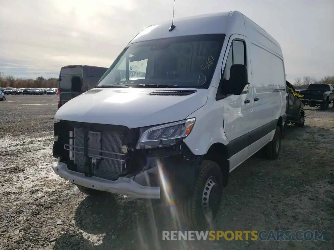 2 fotografías del automóvil dañado W1Y8EB6Y8MT074991 MERCEDES-BENZ SPRINTER 2021