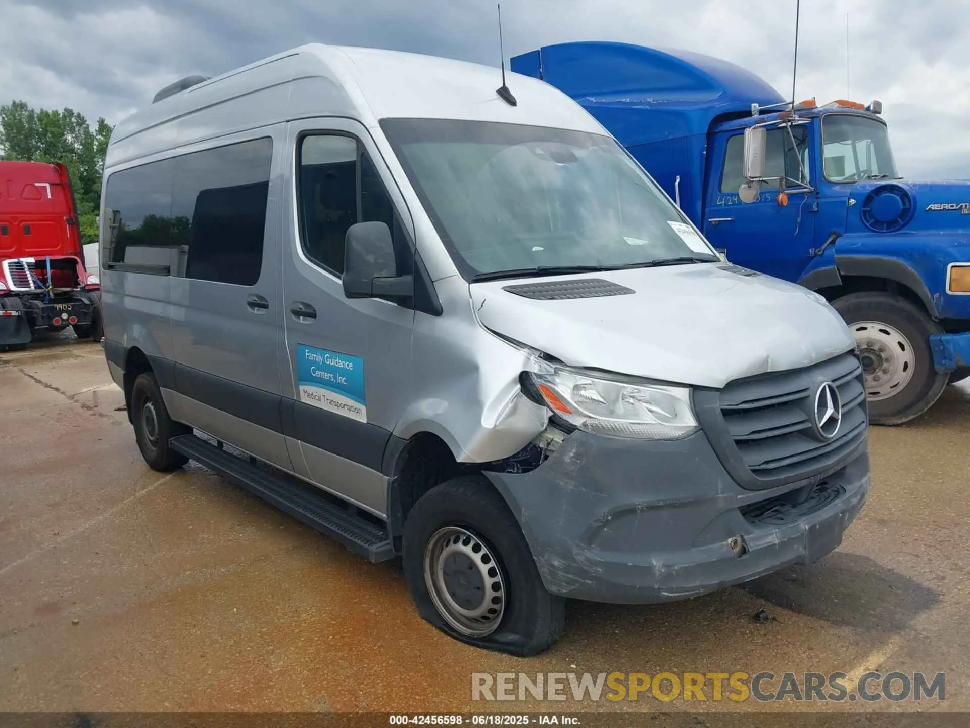 1 fotografías del automóvil dañado W1Z4EFVY0MT078911 MERCEDES-BENZ SPRINTER 2021