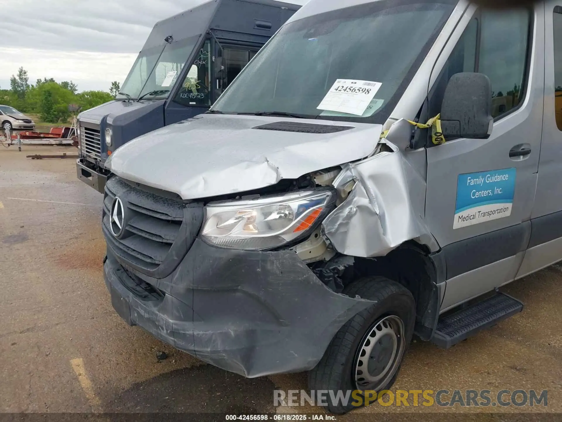 6 fotografías del automóvil dañado W1Z4EFVY0MT078911 MERCEDES-BENZ SPRINTER 2021