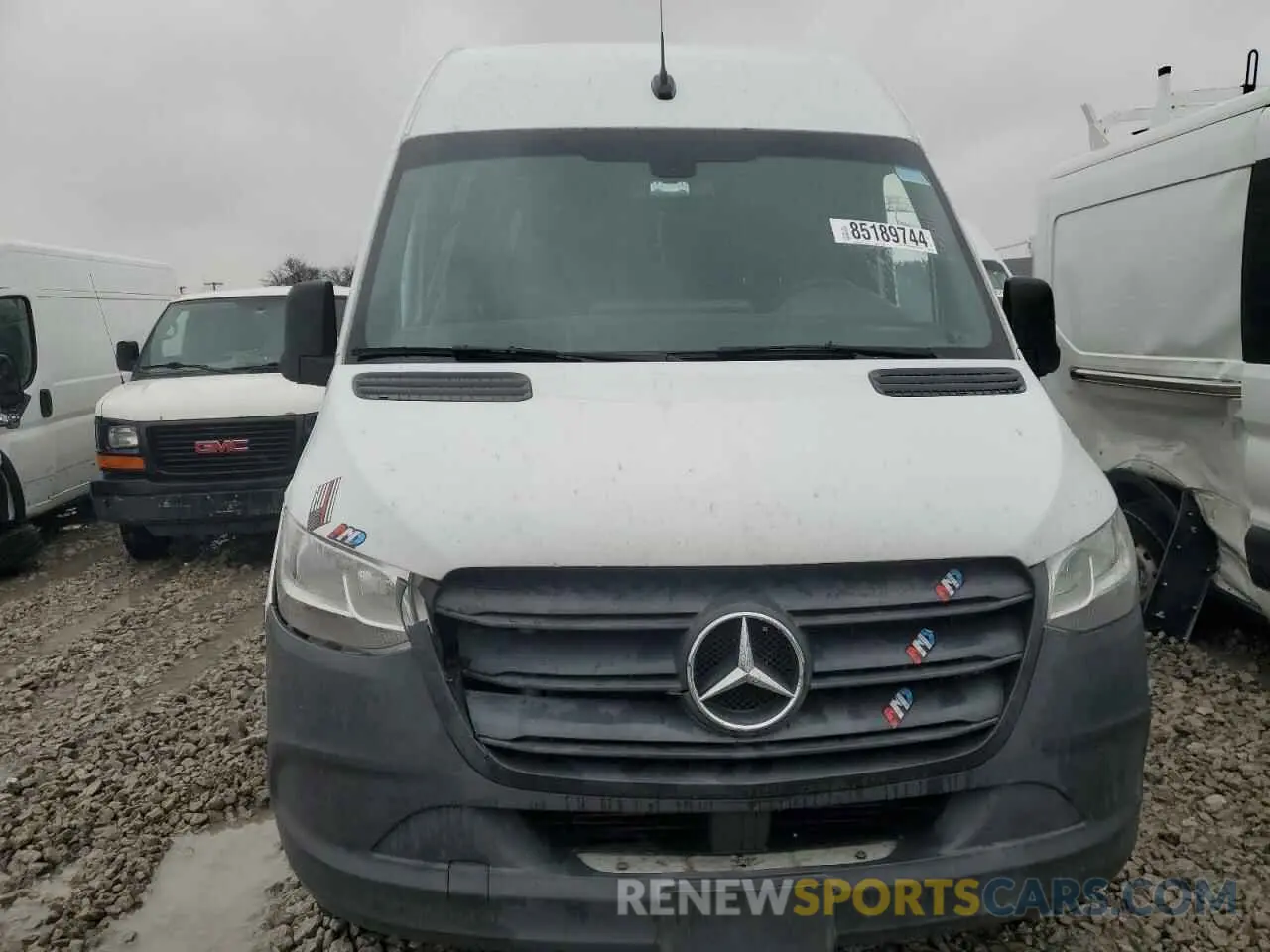 5 fotografías del automóvil dañado W1W40CHY6NT093405 MERCEDES-BENZ SPRINTER 2022