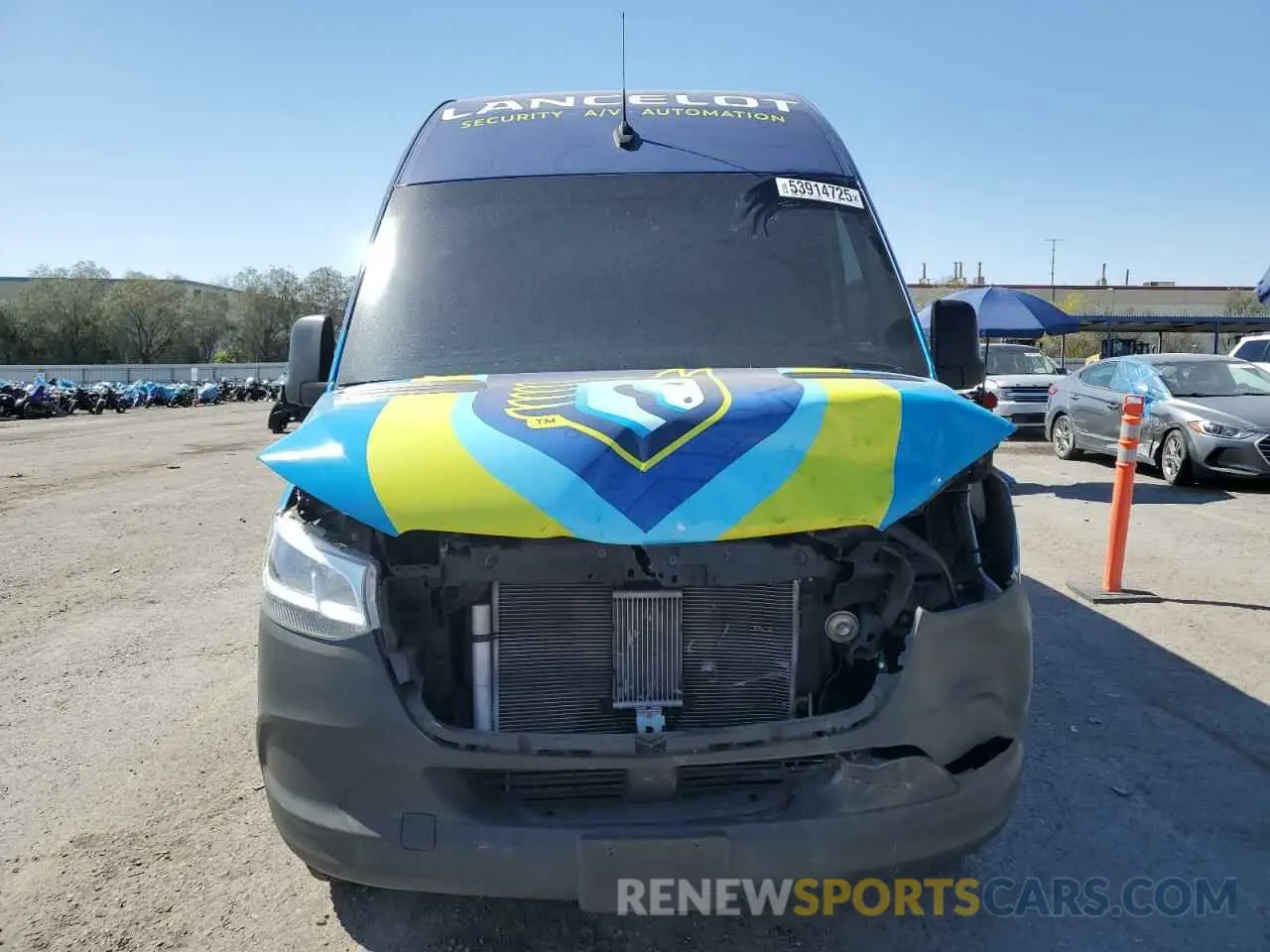 5 fotografías del automóvil dañado W1Y40BHYXNT108523 MERCEDES-BENZ SPRINTER 2022