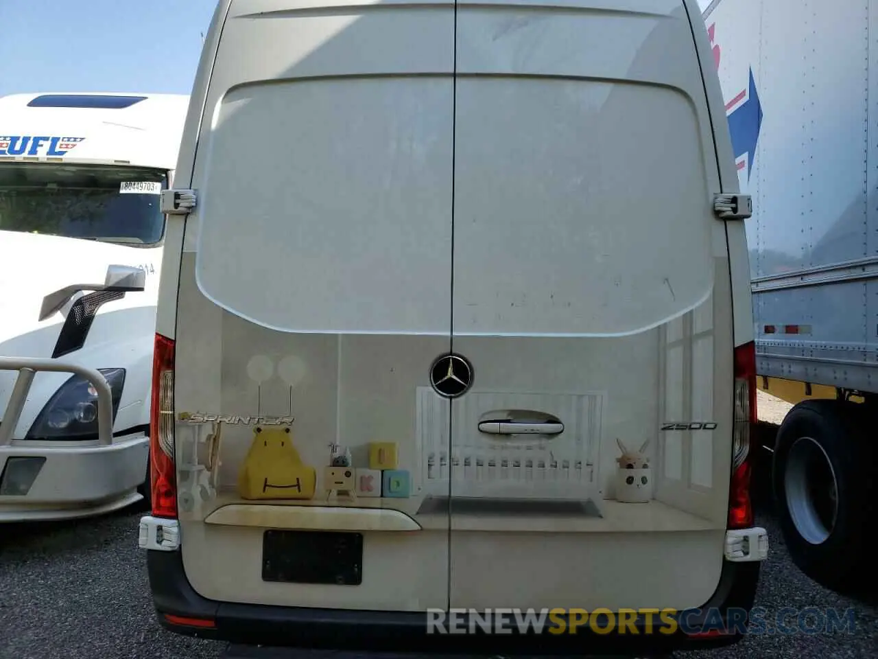 6 fotografías del automóvil dañado W1Y4DBHY6NP437023 MERCEDES-BENZ SPRINTER 2022