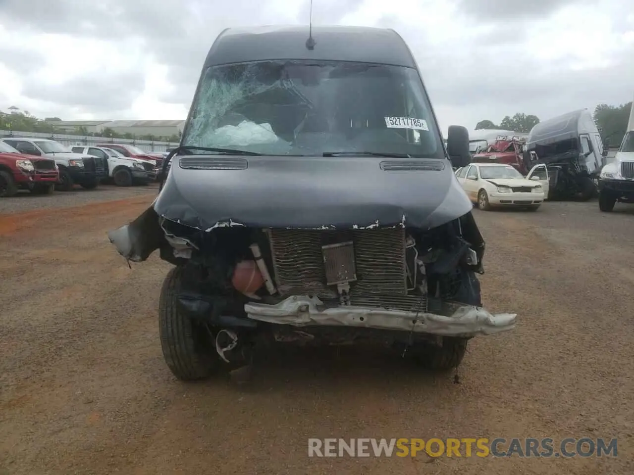 5 fotografías del automóvil dañado W1Y4EDHY3NT088032 MERCEDES-BENZ SPRINTER 2022
