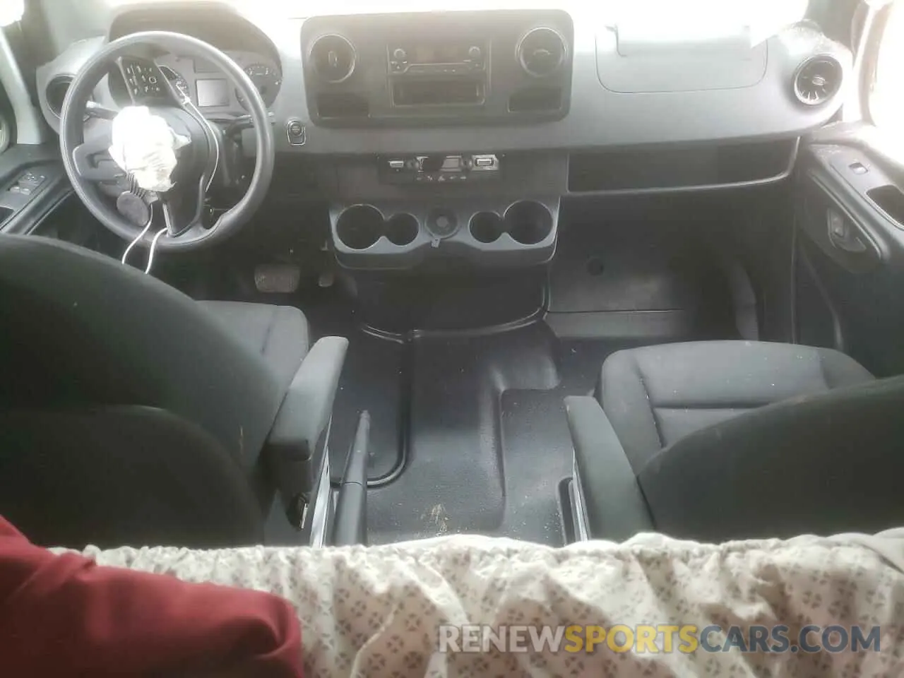 8 fotografías del automóvil dañado W1Y4EDHY3NT088032 MERCEDES-BENZ SPRINTER 2022
