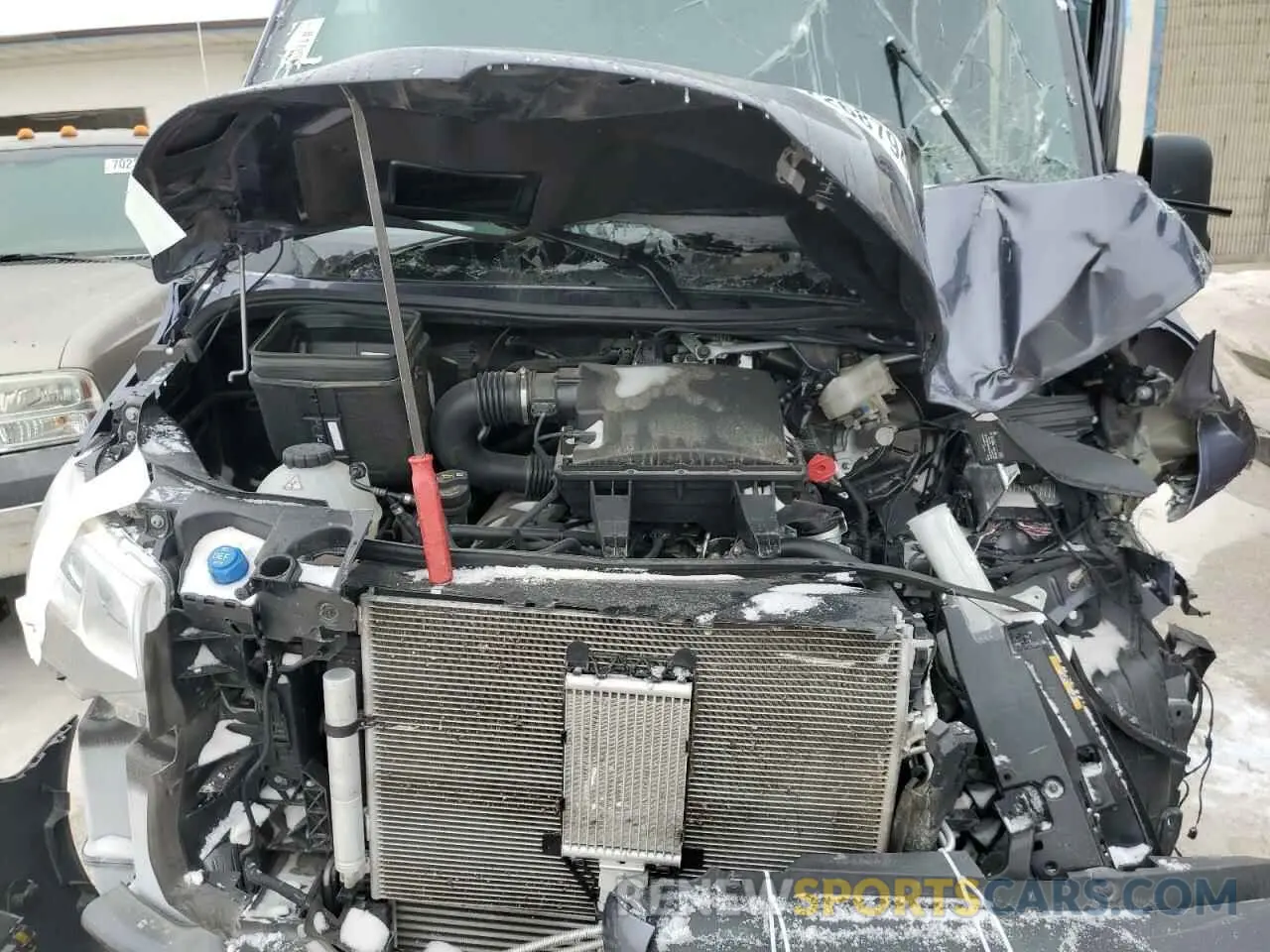11 fotografías del automóvil dañado W1Y4EDVY5NT090238 MERCEDES-BENZ SPRINTER 2022