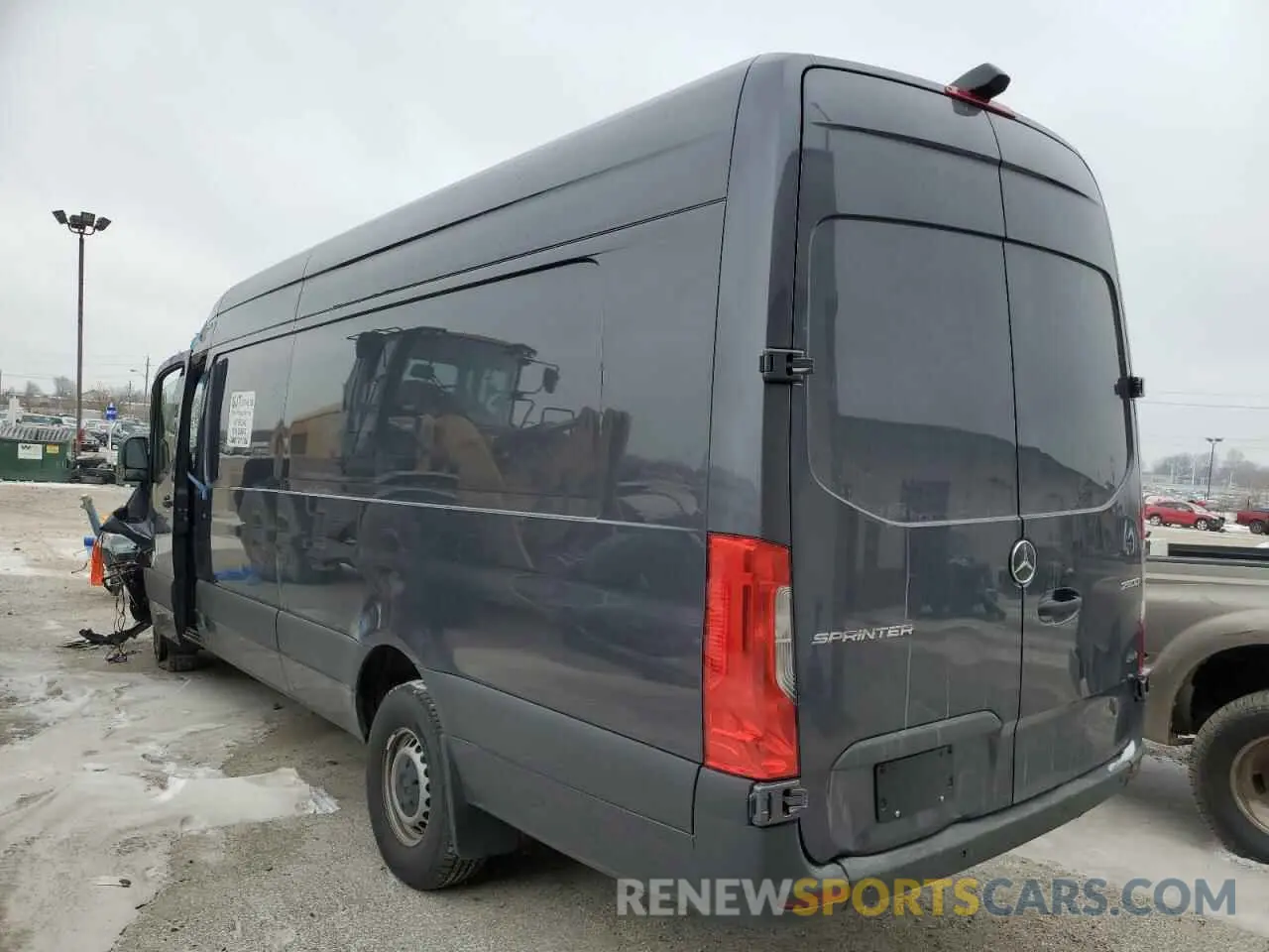 2 fotografías del automóvil dañado W1Y4EDVY5NT090238 MERCEDES-BENZ SPRINTER 2022