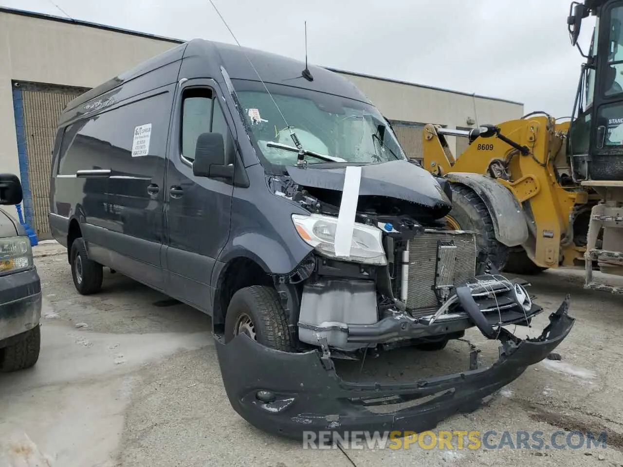 4 fotografías del automóvil dañado W1Y4EDVY5NT090238 MERCEDES-BENZ SPRINTER 2022