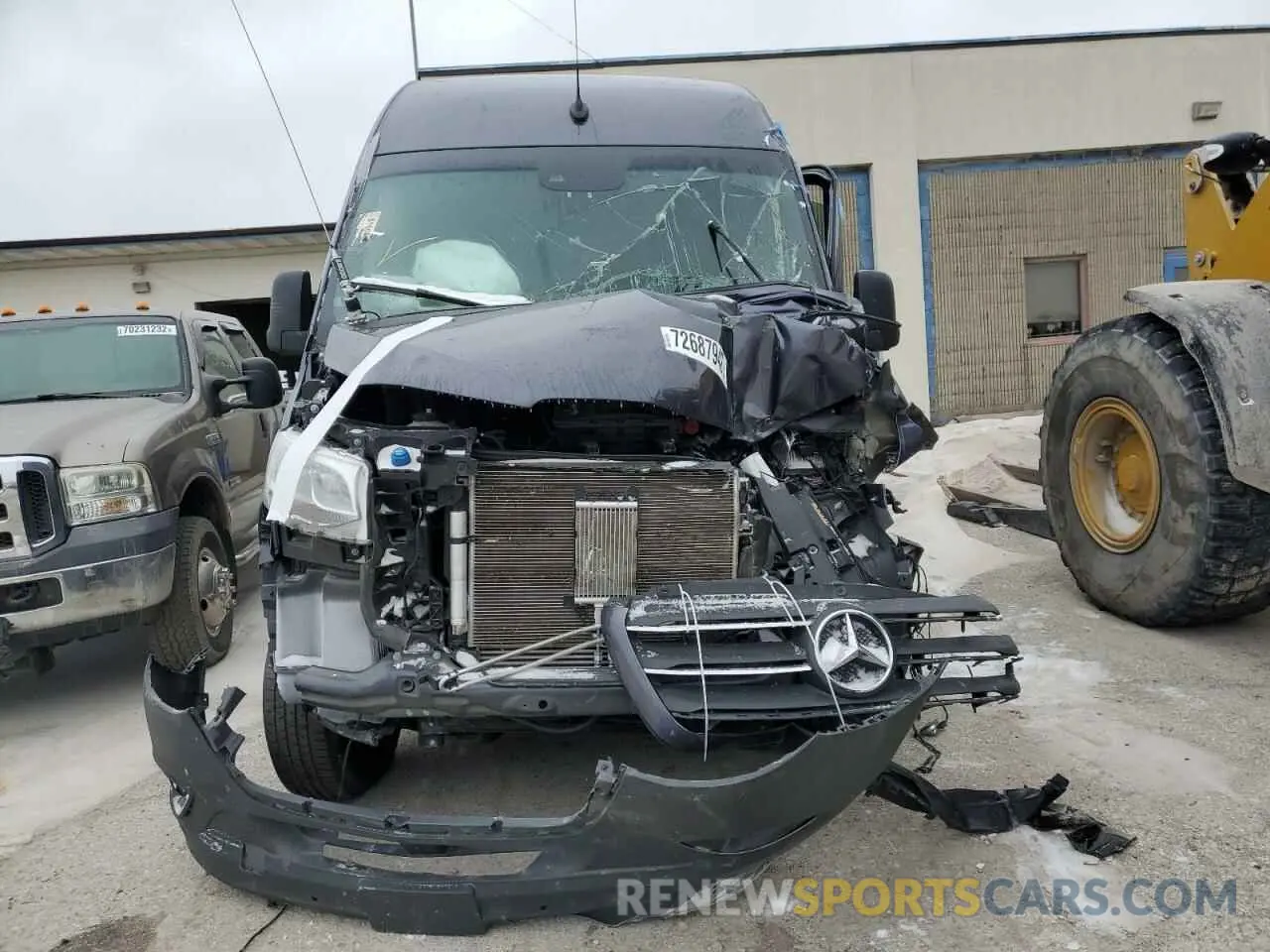 5 fotografías del automóvil dañado W1Y4EDVY5NT090238 MERCEDES-BENZ SPRINTER 2022