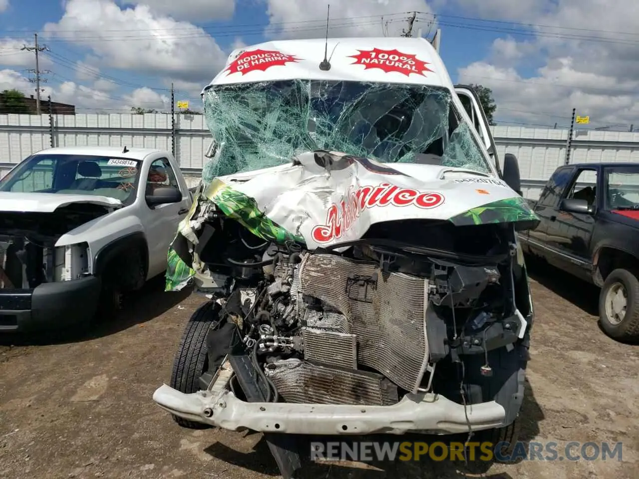 5 fotografías del automóvil dañado W1Y5ECHY6NT104836 MERCEDES-BENZ SPRINTER 2022