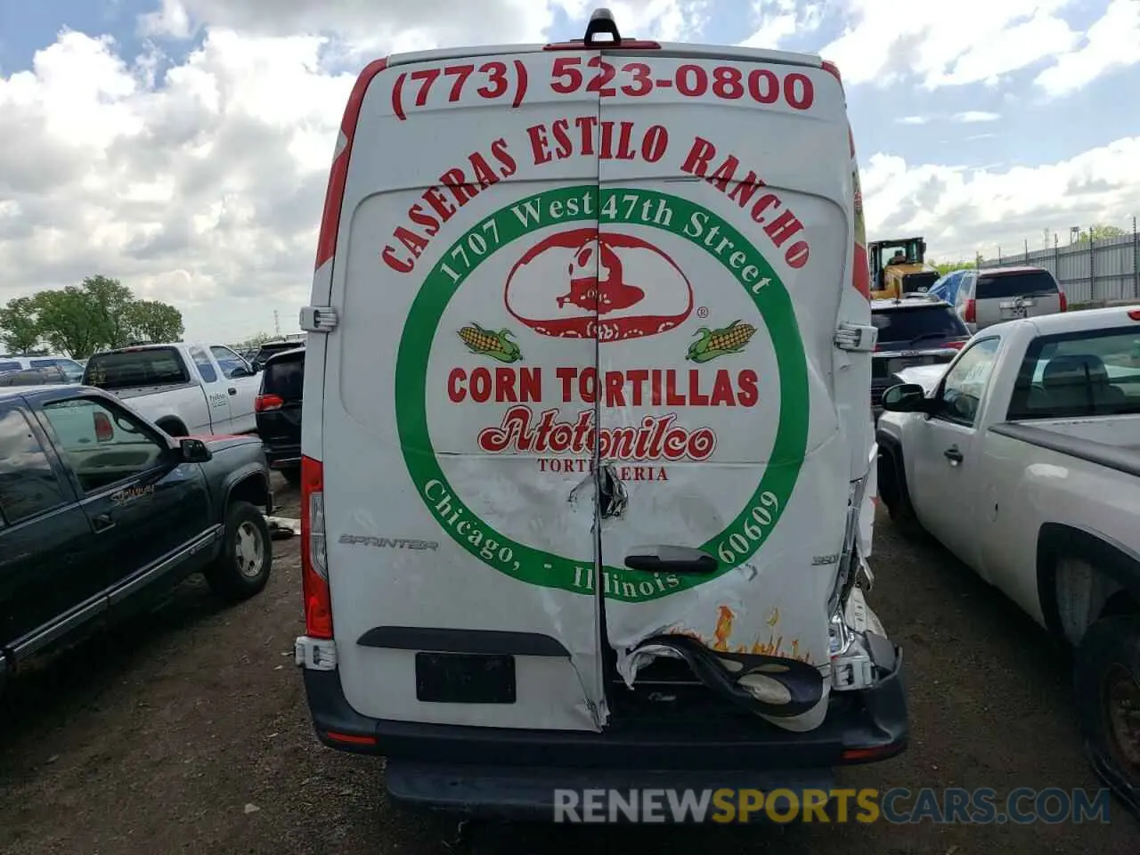 6 fotografías del automóvil dañado W1Y5ECHY6NT104836 MERCEDES-BENZ SPRINTER 2022