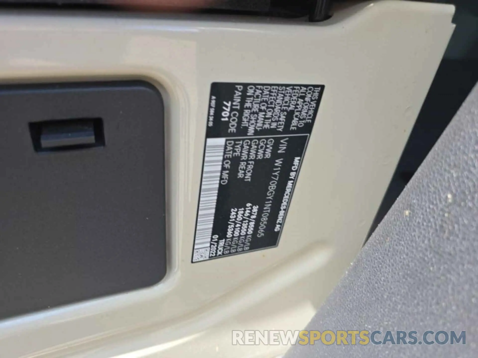 19 fotografías del automóvil dañado W1Y70BGY1NT085065 MERCEDES-BENZ SPRINTER 2022