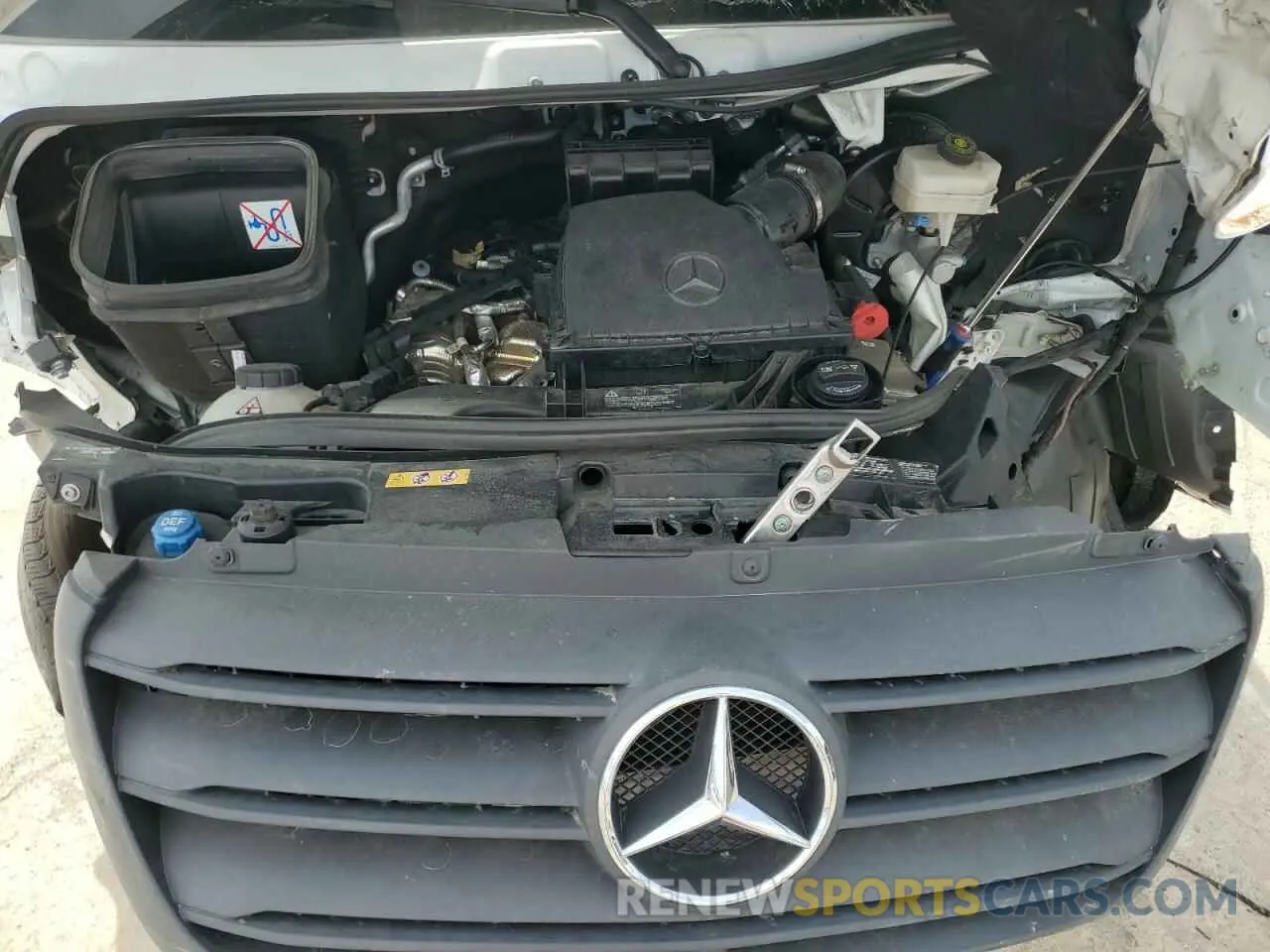 12 fotografías del automóvil dañado W1Y4NCHY8PT154460 MERCEDES-BENZ SPRINTER 2023