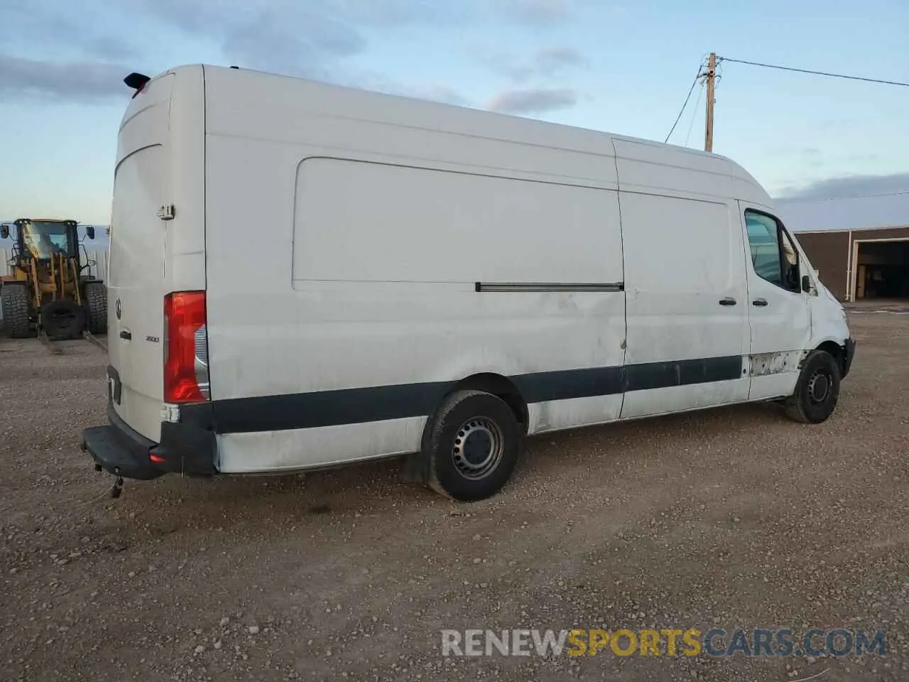 3 fotografías del automóvil dañado W1Y4NDHY9PT154473 MERCEDES-BENZ SPRINTER 2023