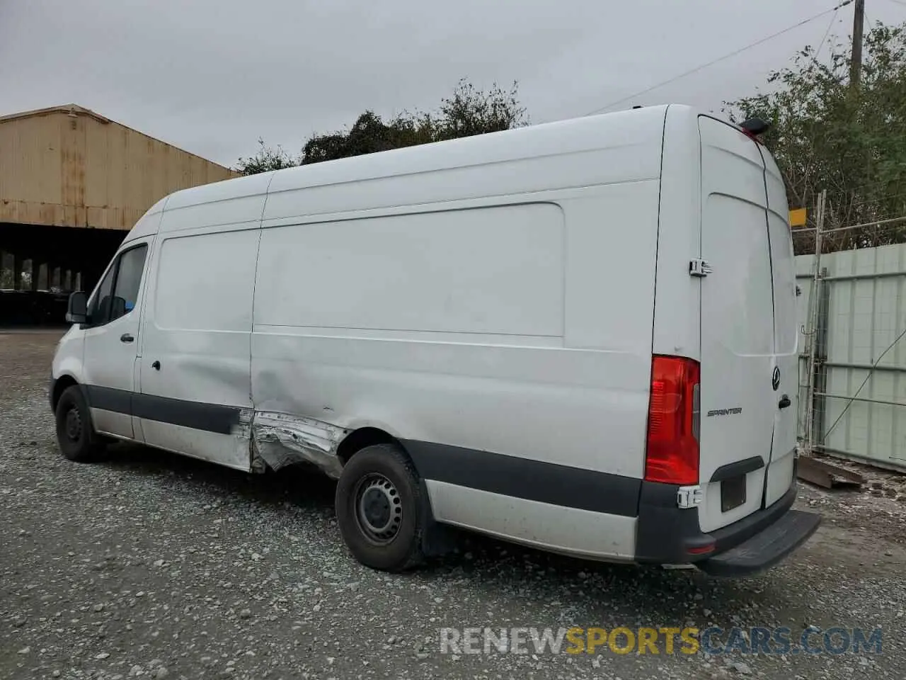 2 fotografías del automóvil dañado W1Y4NDHYXPT150108 MERCEDES-BENZ SPRINTER 2023