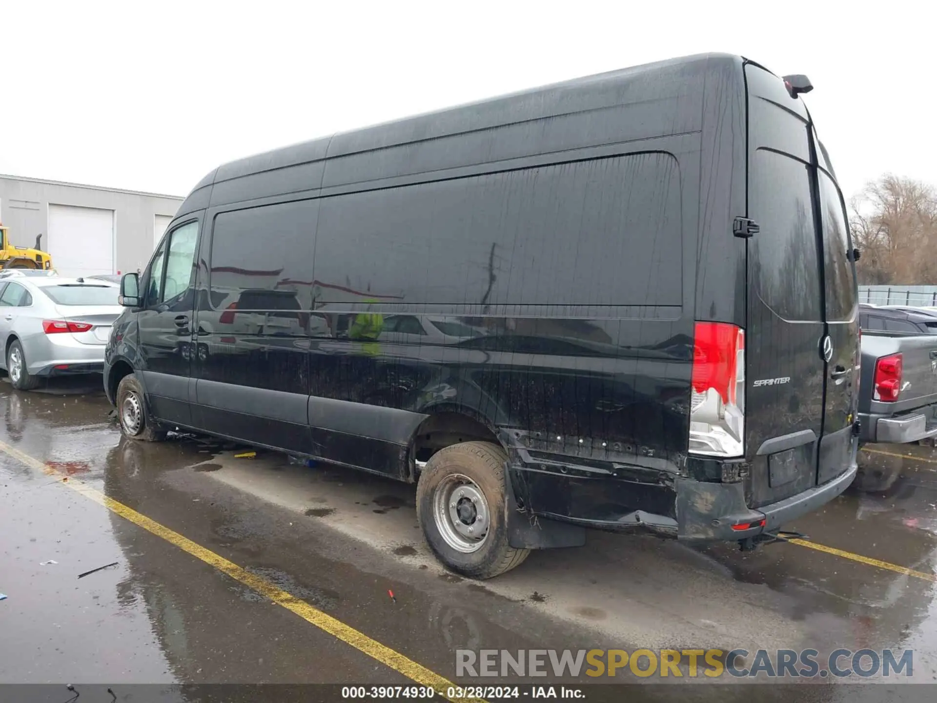 3 fotografías del automóvil dañado W1Y5NCHY6PT121882 MERCEDES-BENZ SPRINTER 2023