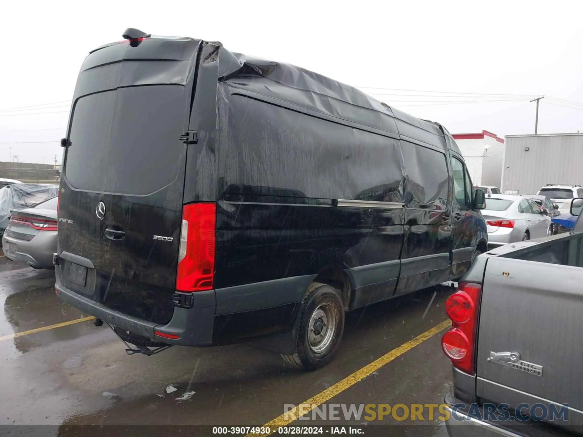 4 fotografías del automóvil dañado W1Y5NCHY6PT121882 MERCEDES-BENZ SPRINTER 2023