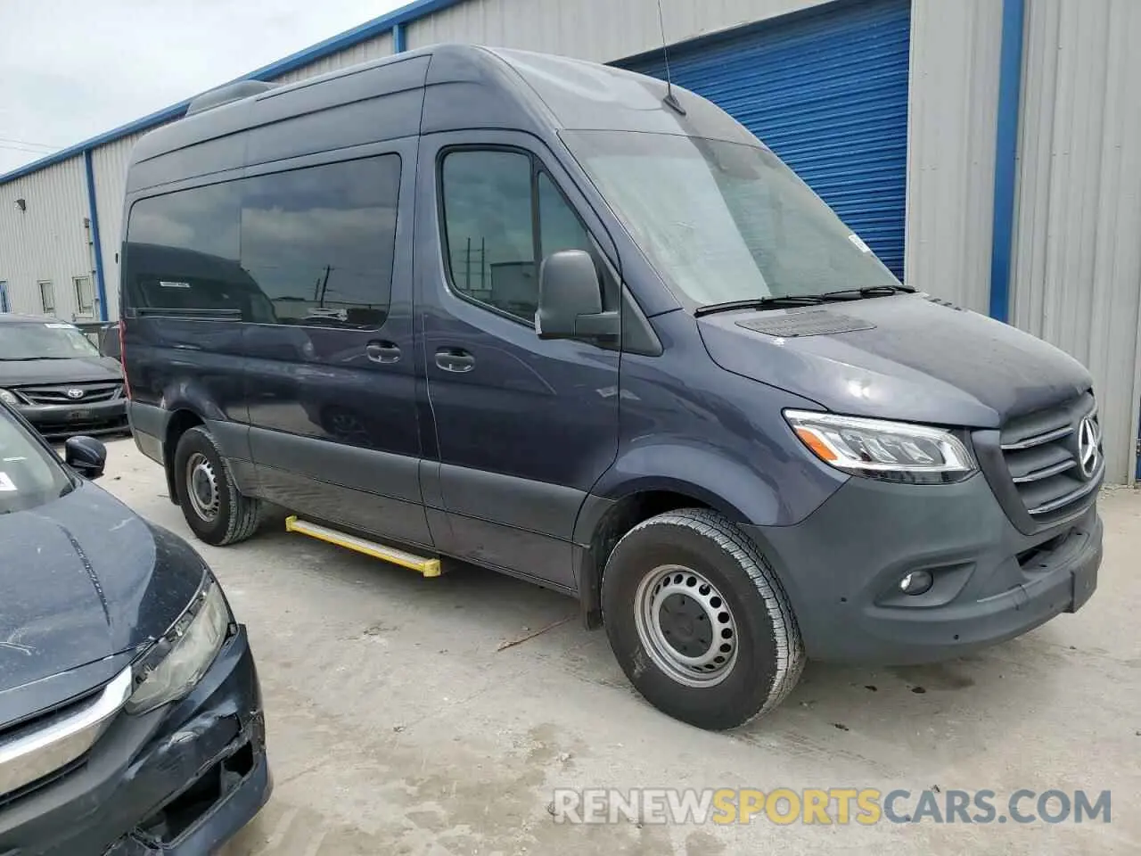 4 fotografías del automóvil dañado W1Z70FGY2PT138989 MERCEDES-BENZ SPRINTER 2023