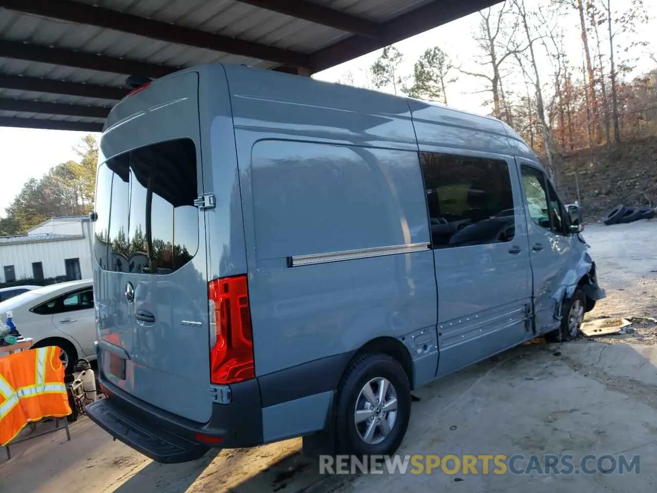 3 fotografías del automóvil dañado W1W4NBHY6RP664787 MERCEDES-BENZ SPRINTER 2024