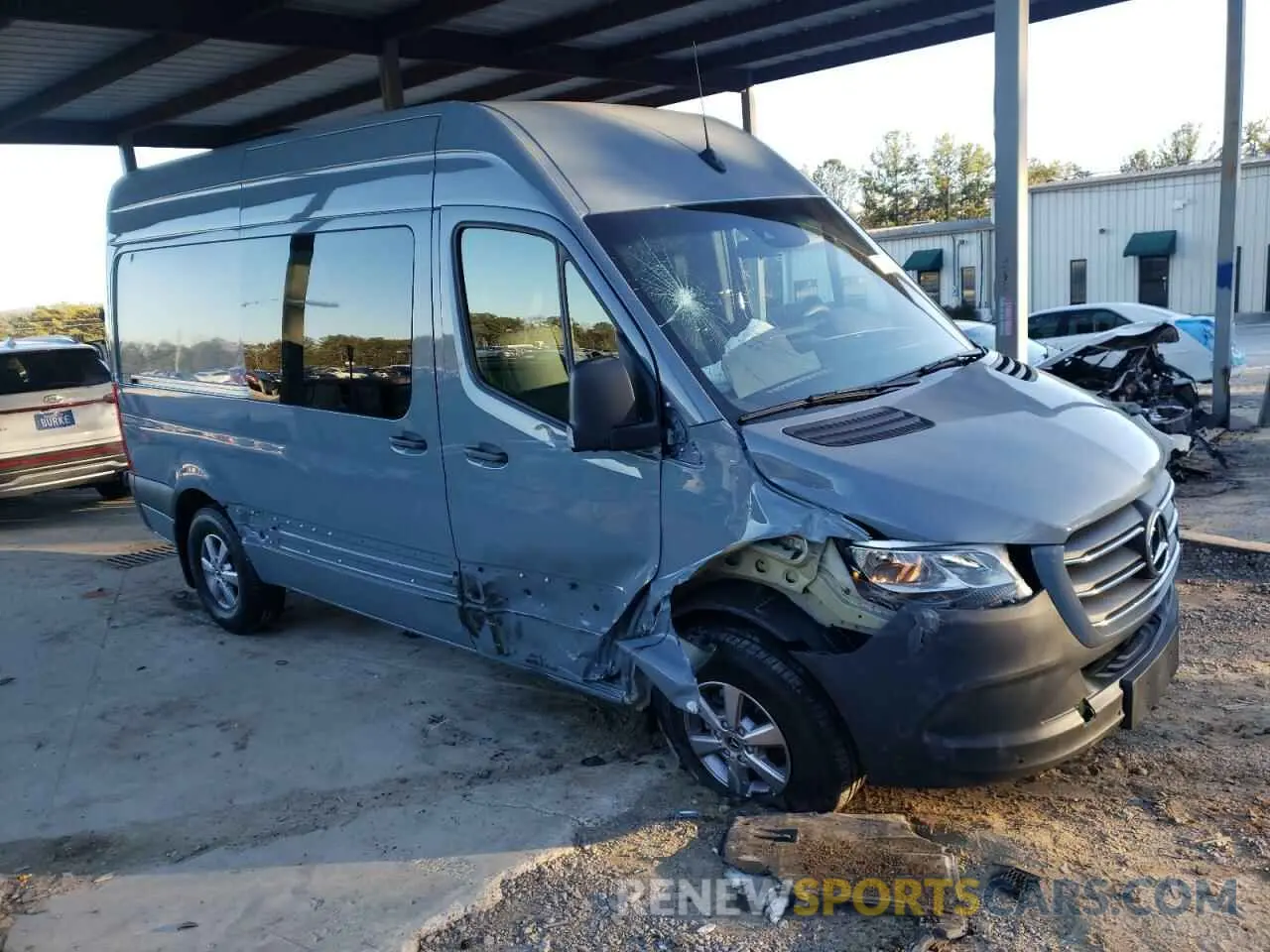 4 fotografías del automóvil dañado W1W4NBHY6RP664787 MERCEDES-BENZ SPRINTER 2024
