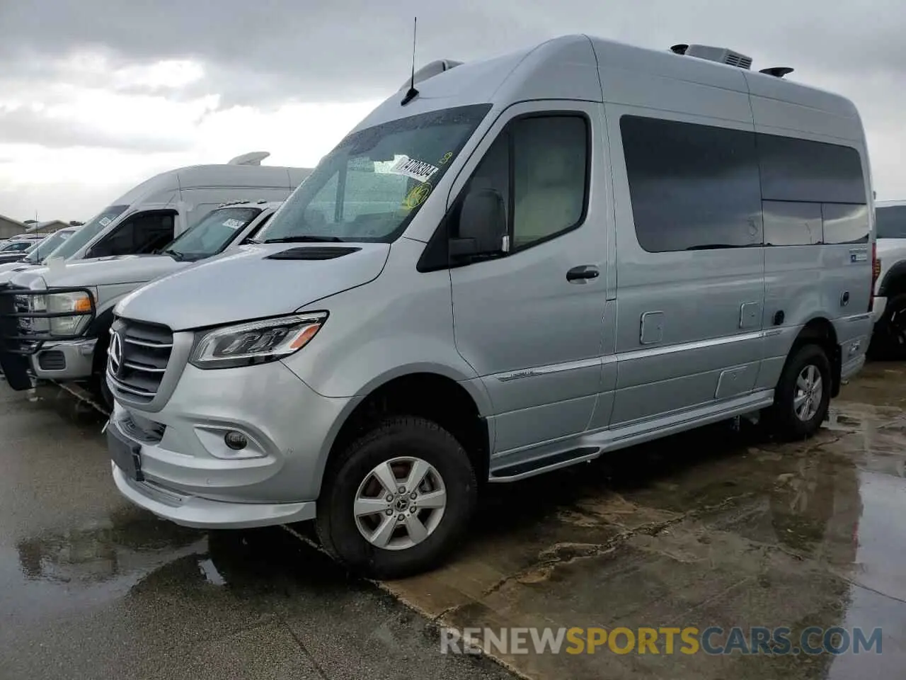1 fotografías del automóvil dañado W1X4EBVY0NP494288 MERCEDES-BENZ SPRINTER 2024