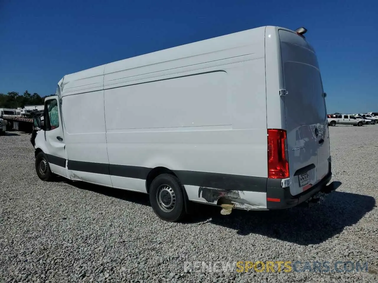 2 fotografías del automóvil dañado W1Y4NDHY3RT186659 MERCEDES-BENZ SPRINTER 2024
