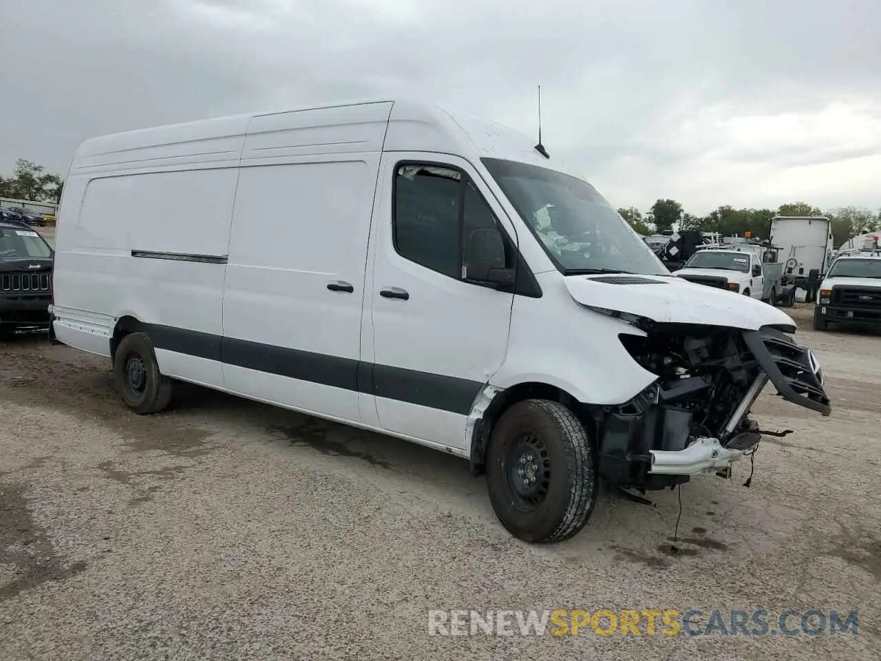 4 fotografías del automóvil dañado W1Y4NDHY9RT191364 MERCEDES-BENZ SPRINTER 2024