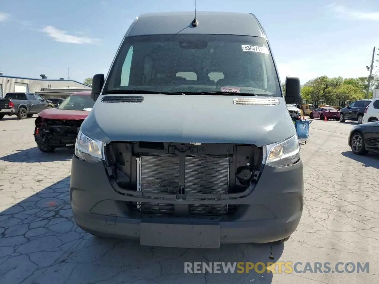 5 fotografías del automóvil dañado W1Z4NFHY0RP651690 MERCEDES-BENZ SPRINTER 2024