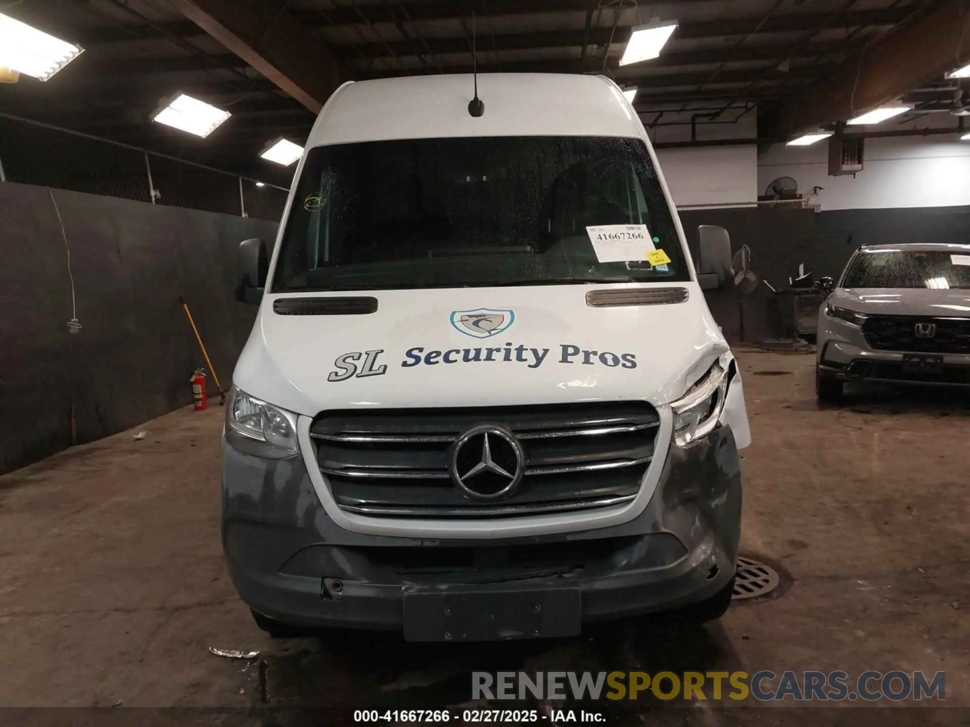 12 fotografías del automóvil dañado WD3PF0CD2KT005286 MERCEDES-BENZ SPRINTER 2500 2019