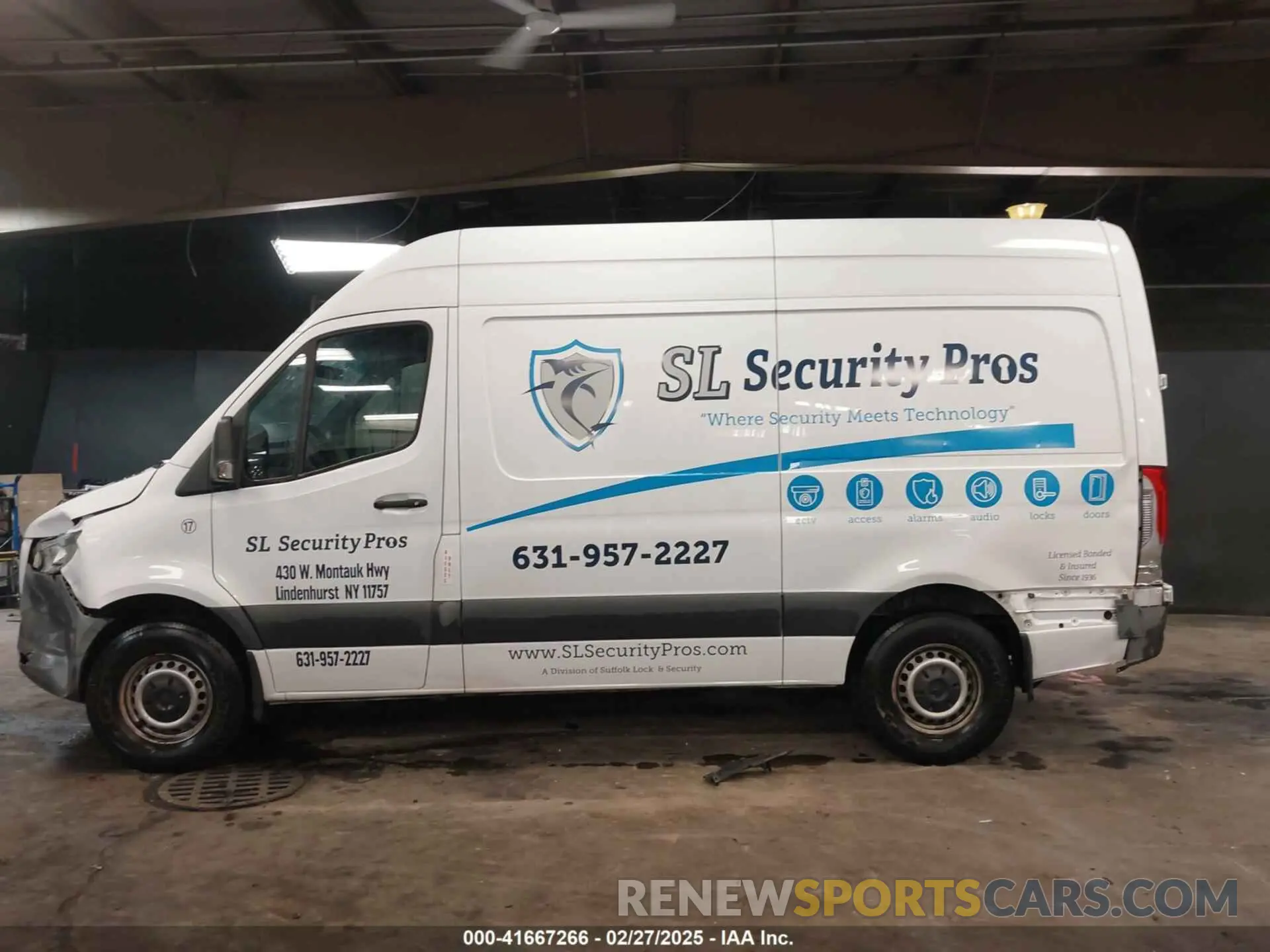 14 fotografías del automóvil dañado WD3PF0CD2KT005286 MERCEDES-BENZ SPRINTER 2500 2019