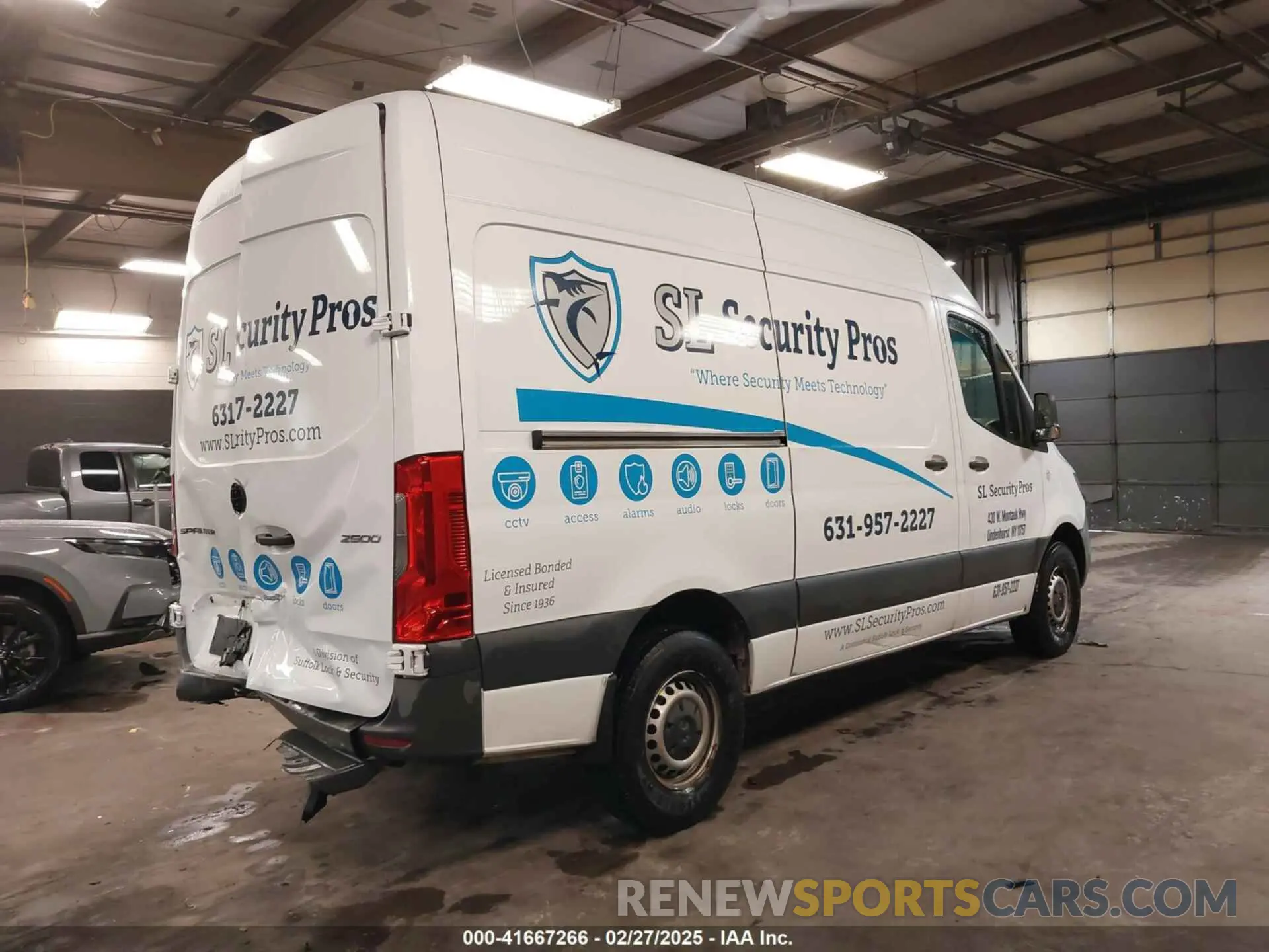 4 fotografías del automóvil dañado WD3PF0CD2KT005286 MERCEDES-BENZ SPRINTER 2500 2019