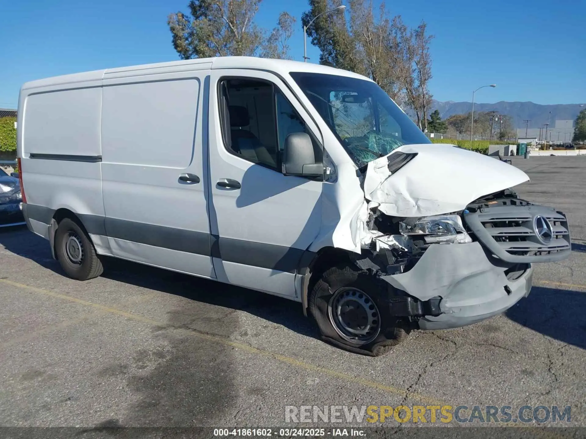 1 fotografías del automóvil dañado WD3PF0CDXKT005956 MERCEDES-BENZ SPRINTER 2500 2019