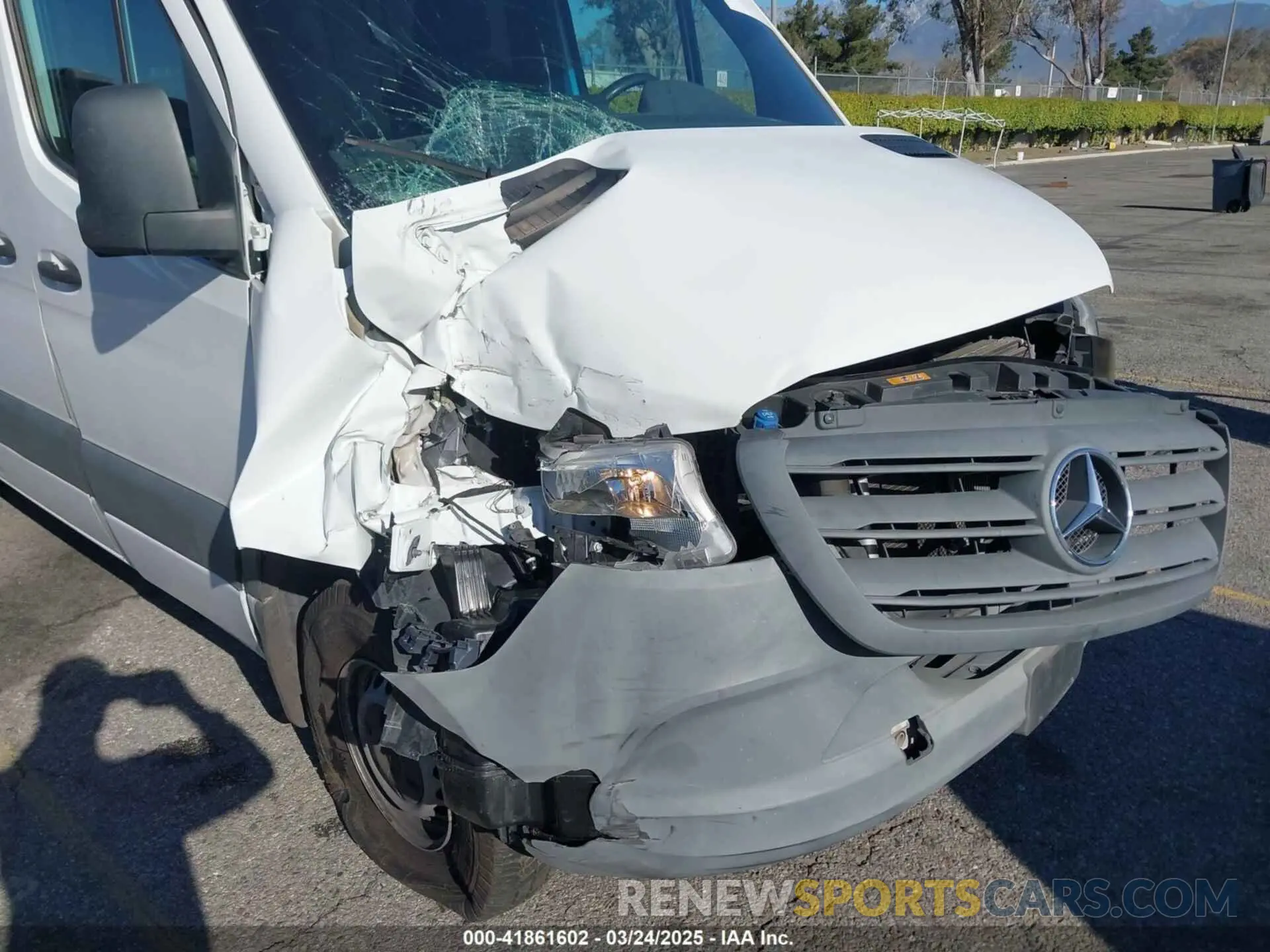 6 fotografías del automóvil dañado WD3PF0CDXKT005956 MERCEDES-BENZ SPRINTER 2500 2019