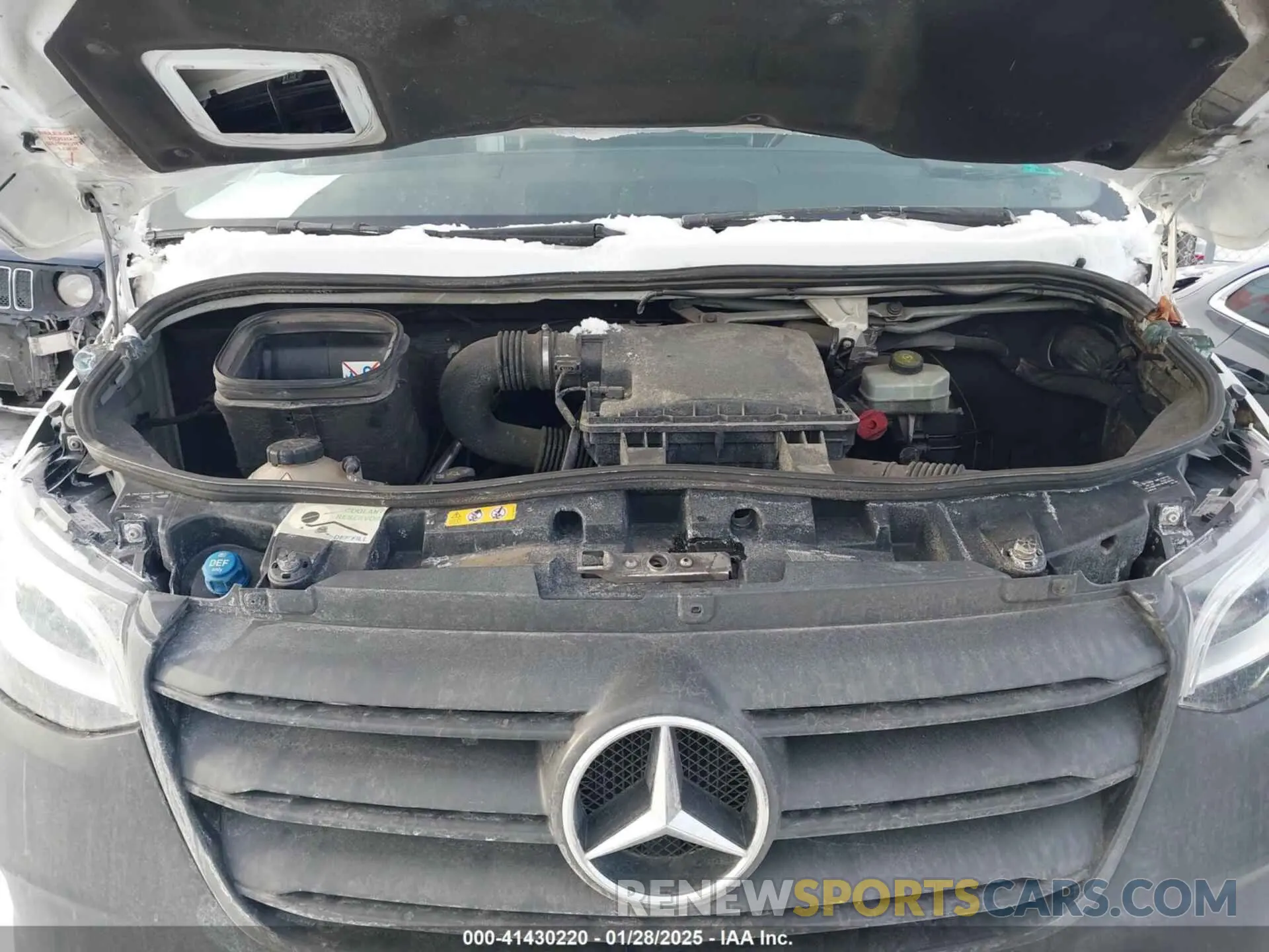 10 fotografías del automóvil dañado WD3PF1CD3KP062854 MERCEDES-BENZ SPRINTER 2500 2019