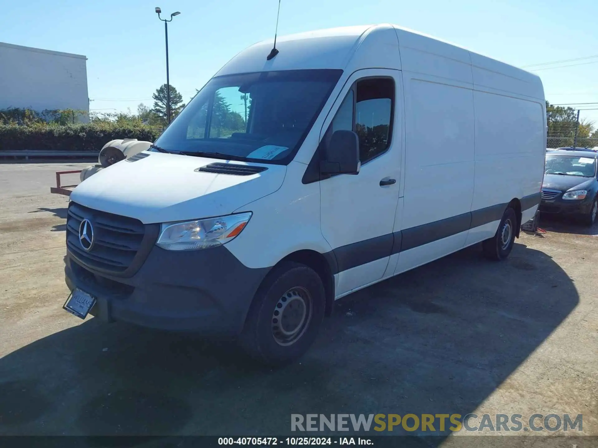 2 fotografías del automóvil dañado WD3PF1CD5KP036692 MERCEDES-BENZ SPRINTER 2500 2019