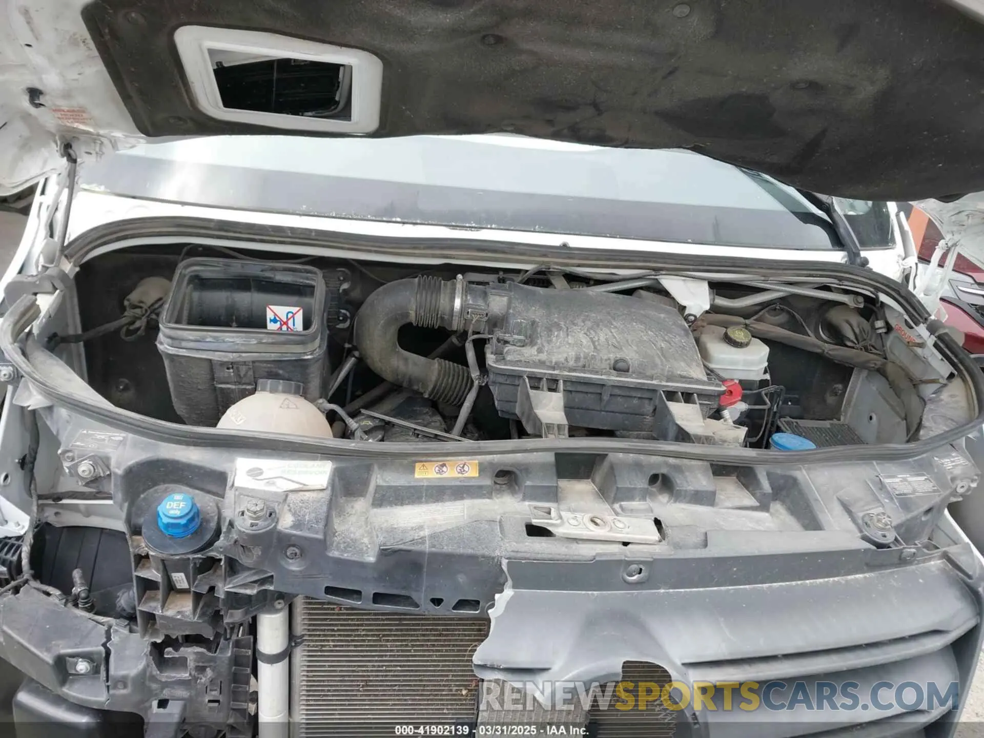 10 fotografías del automóvil dañado WD3PF1CD7KP105950 MERCEDES-BENZ SPRINTER 2500 2019